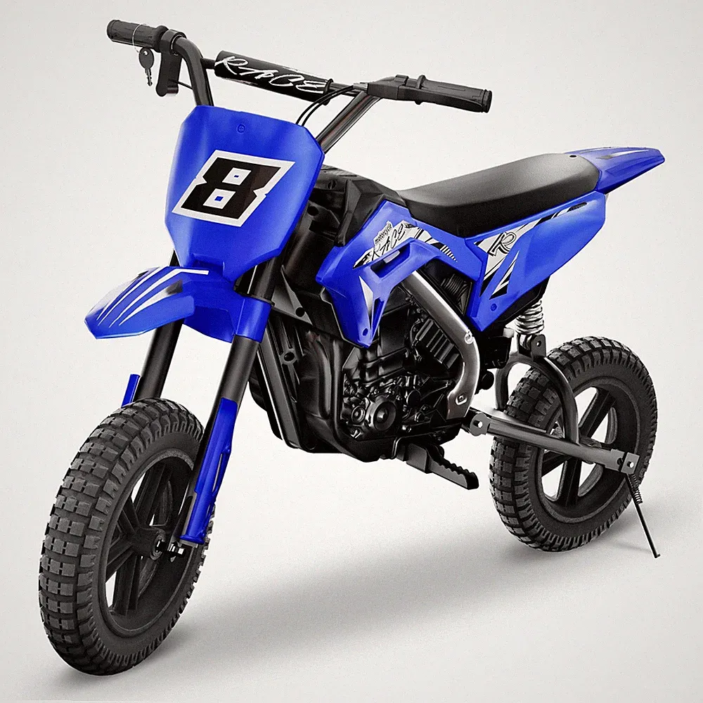 24V Kids Dirt Bike Electric Motorcycle Toy Twist-grip 12mph Air Tires+Drum Brake