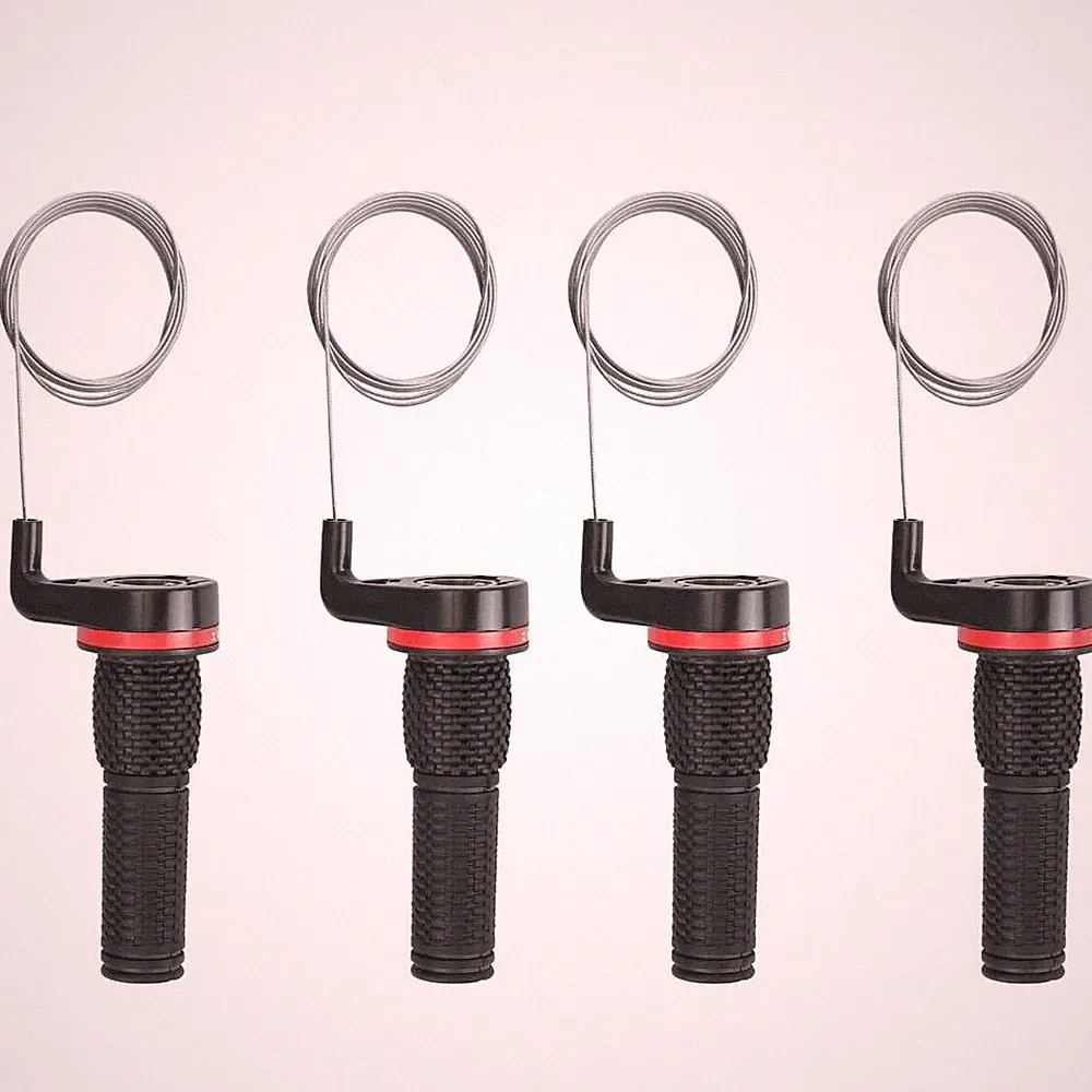 4Pcs Bike Twist Gear Shifter Grip Shift Lever with Shift Cable for MTB Bicycle