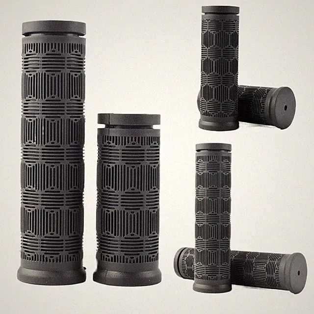 Bicycle Handlebar Grips Eco-Friendly Rubber Short Handle Grips for Twist Shifter