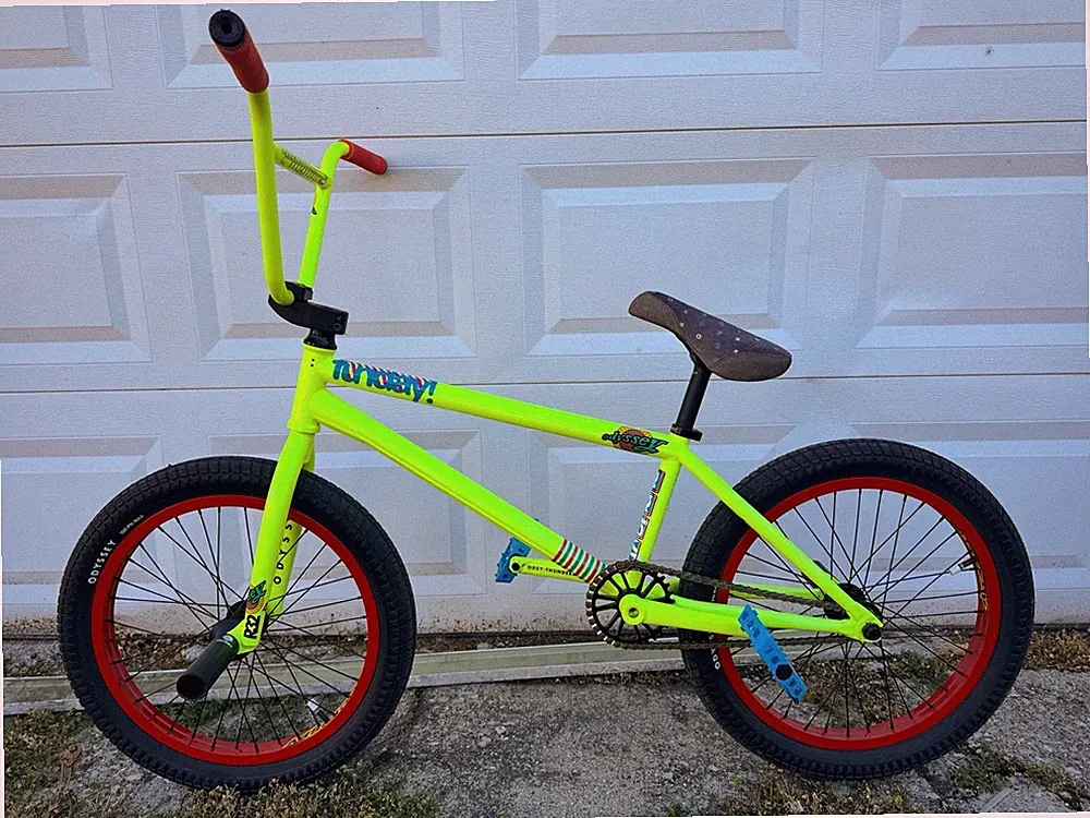 Custom Sunday Odyssey Gsport BMX Bike | Aaron Ross Style Limited Edition Parts