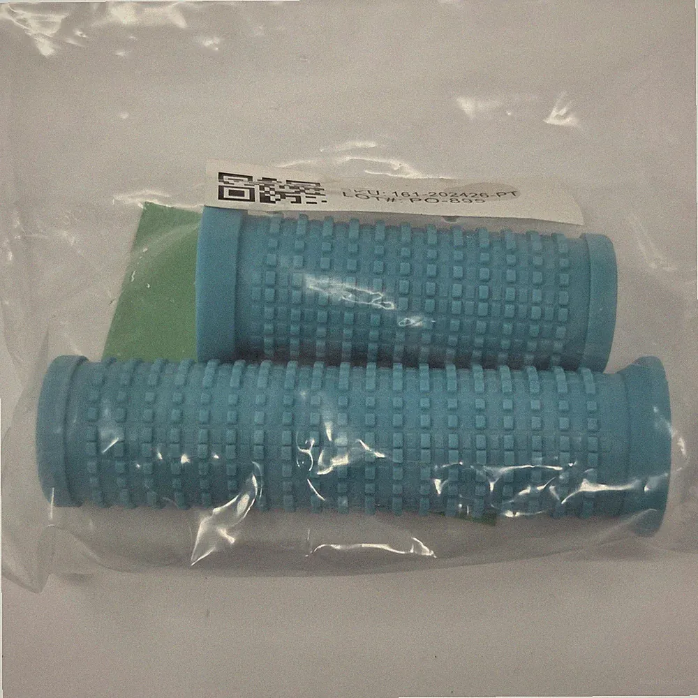 Guardian Bicycle Handlebar Grips Aqua Large For 20"/ 24"/26" Bikes Twist Shift