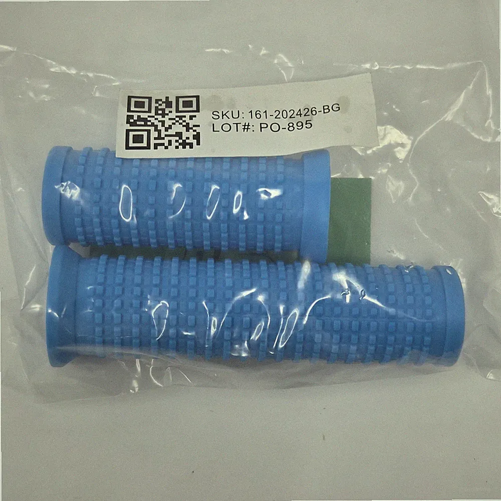 Guardian Bicycle Handlebar Grips Blue Large For 20"/ 24"/26" Bikes Twist Shift