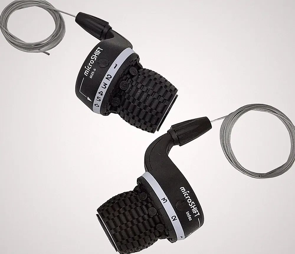 MTB Bike Bicycle Twist Grip Gear MS25-6 Shifters 3X6 Speed DIP Compatible for Sh