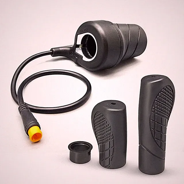 MUSELK Ebike Half Twist Throttle Electric Bike Speed Throttle 24V 36V 48V 60V 72
