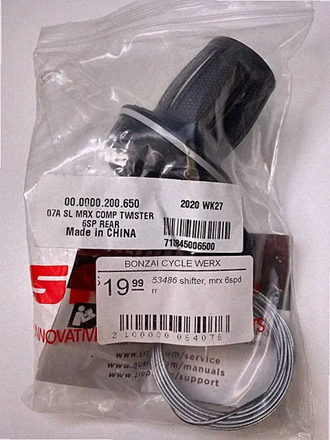 new SRAM bicycle Twist SHIFTER MRX Comp 6 SPEED rear #2