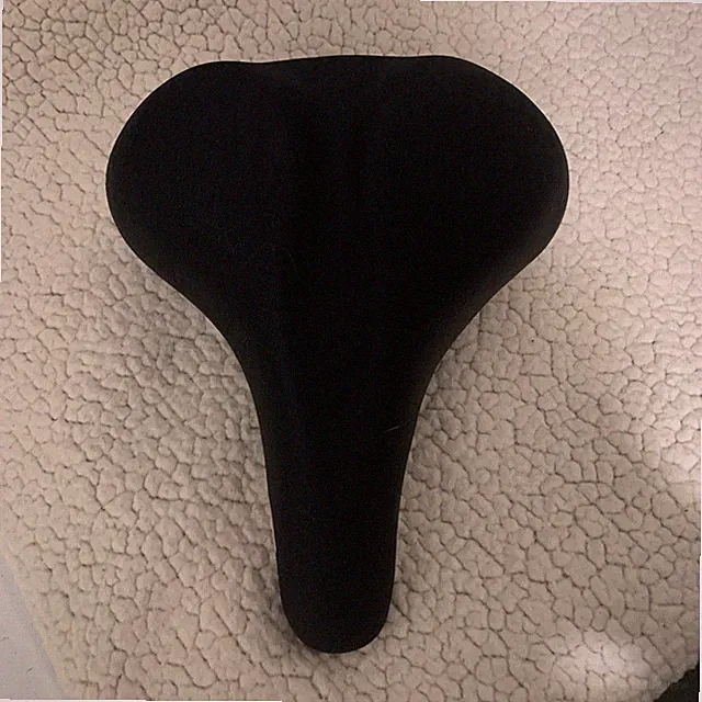 S Soft Bicycle Seat Black