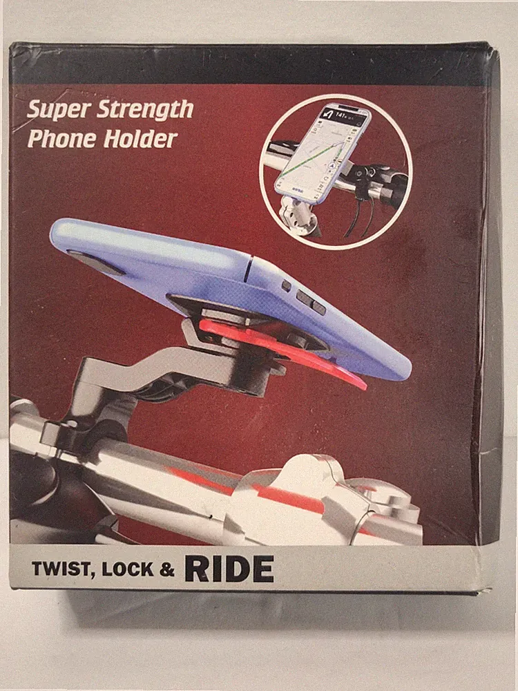 bicycle twist lock phone mount